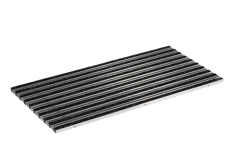 ACO Self® Vario Matte Bürste und Rips Anthrazit für Schuhabstreifer Outdoor