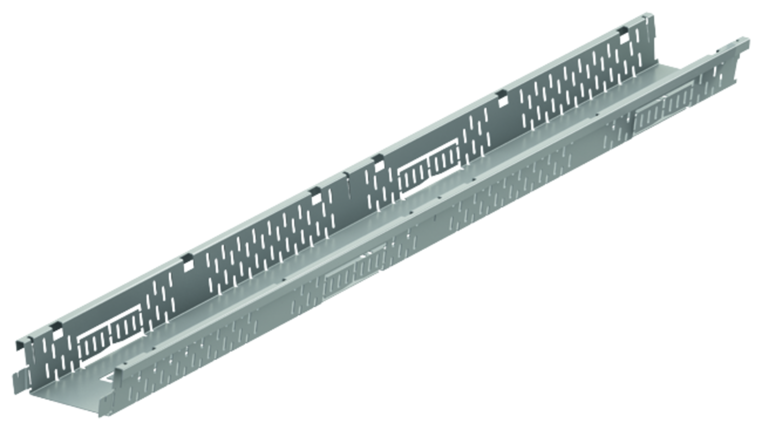 ACO Self® Highline Fassadenrinne fixe Bauhöhe Stahl verzinkt für Fassadenentwässerung