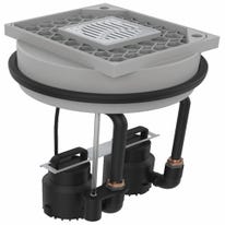 ACO Sinkamat-K Salt Pumpenpaket für Hebeanlage für Grauwasser Unterflur Duo