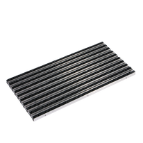 ACO Self® Vario Matte Bürste und Rips Anthrazit für Schuhabstreifer Outdoor