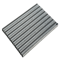 ACO Self® Vario Matte Rips und Cassettenbürsten Hellgrau für Schuhabstreifer Outdoor