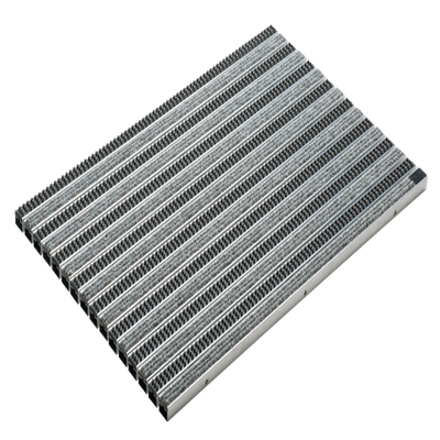 ACO Self® Vario Matte Rips und Cassettenbürsten Hellgrau für Schuhabstreifer Outdoor