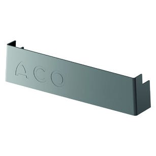 ACO Profiline 2.0 Stirnwand für fixe Bauhöhe Stahl verzinkt für Fassadenentwässerung