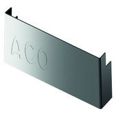 ACO Profiline 2.0 Stirnwand für fixe Bauhöhe Edelstahl für Fassadenentwässerung