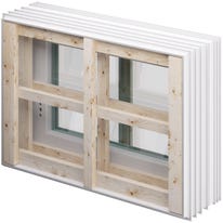 ACO Therm® 3.0 Leibungskellerfenster Standard für Ortbeton und Mauerwerk Keller mit 3-fach WSG