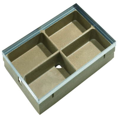ACO Self® Vario Bodenwanne für Schuhabstreifer Polymerbeton Outdoor