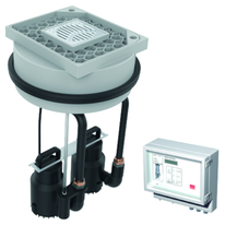 ACO Sinkamat-K Pumpenpaket für Hebeanlage für Grauwasser Unterflur Duo