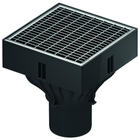 ACO Self® XtraPoint Punktablauf Grundkörper mit Maschenrost für Punktentwässerung