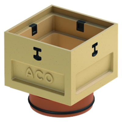 ACO Self® Europoint Punktablauf Tief/Rund Oberteil für Punktentwässerung