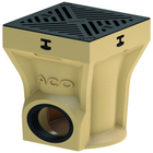 ACO Self® Europoint Punktablauf mit Gussrost für Punktentwässerung