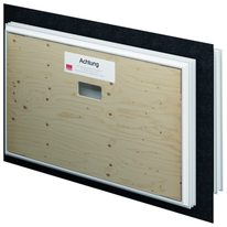 ACO Therm® 3.0 Leibungskellerfenster hochwasserdicht mit Flansch für Keller mit 3-fach WSG