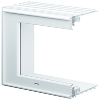 ACO Therm® 3.0 Leibungsrahmen passivhaustauglich für Kellerfenster mit Holzkreuze FTW