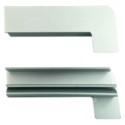 ACO Therm® Block Seitenteile für Abdeckprofil aus Aluminium