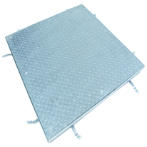 ACO Access Cover Solid GS Schachtabdeckung Belastungsklasse A15 Stahl verzinkt