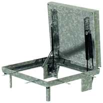 ACO Access Cover Uniface Assist Schachtabdeckung Edelstahl