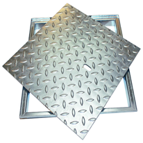 ACO Access Cover Easy Schachtabdeckung Belastungsklasse 5 KN Stahl verzinkt