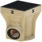 ACO Self® Europoint Punktablauf mit Maschenrost Kunststoff für Punktentwässerung