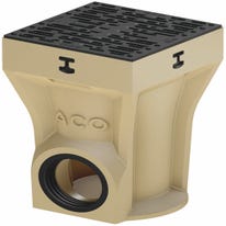 ACO Self® Europoint Punktablauf mit Microgrip Kunstoffrost für Punktentwässerung