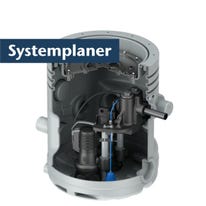 SYSTEMPLANER | ACO Muli Flex Hebeanlage für Schwarzwasser Überflur