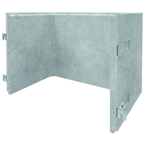 ACO Ljusbrunn av betong för standardinstallation utan botten Djup 500 mm