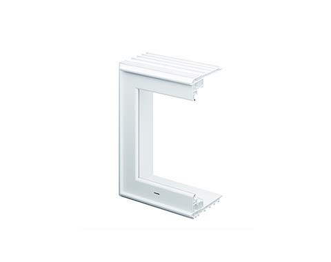 3-glas fönsterkarm i vitt.